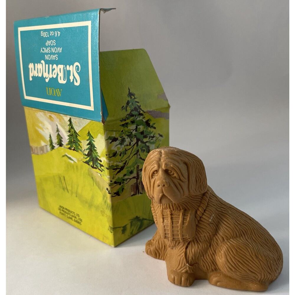Avon Vintage Retro ST BERNARD Soap